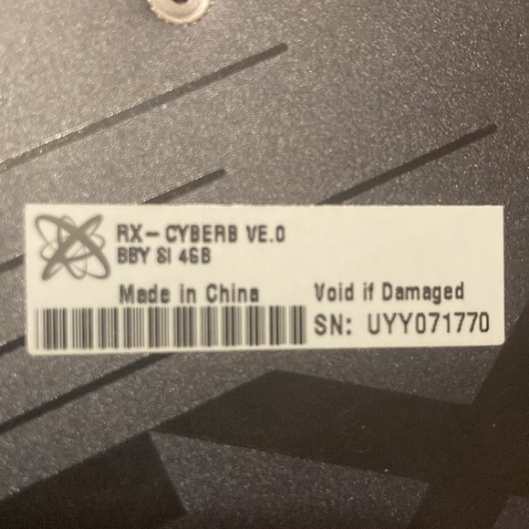 XFX AMD Radeon RX 570 - Graphics Card 4 GB - Picture 5 of 5